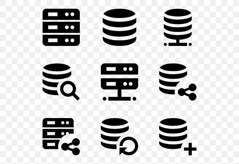 Computer Servers Database Server Clip Art, PNG, 600x564px, Computer Servers, Application Server, Area, Auto Part, Black And White Download Free