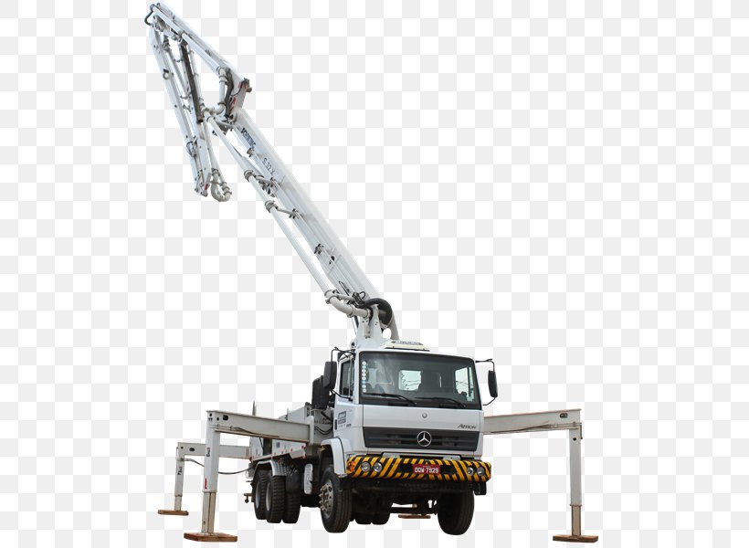 Crane Machine Concrete Pump Caminhão Betoneira, PNG, 507x600px, Crane, Business, Cement Mixers, Concrete, Concrete Pump Download Free