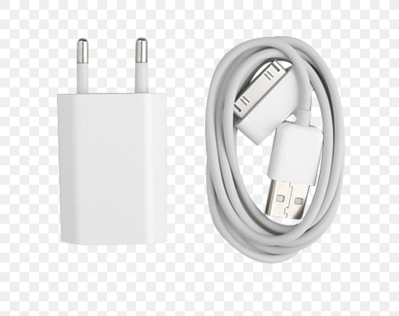 IPhone 4S IPhone 3GS Battery Charger, PNG, 650x650px, Iphone 4, Ac Adapter, Adapter, Apple, Apple Battery Charger Download Free