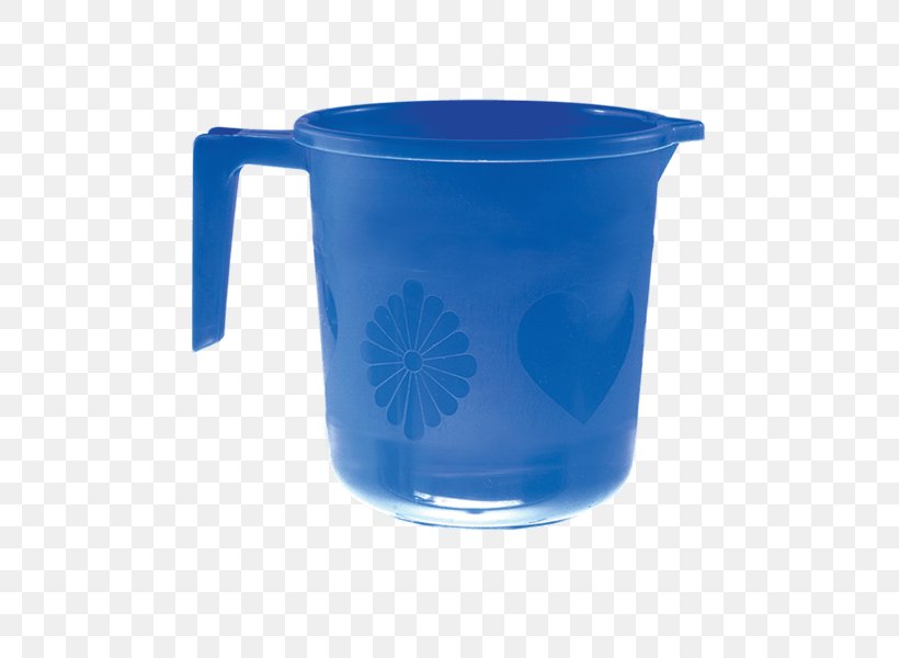 Jug PRAN-RFL Group Mug Plastic Coffee Cup, PNG, 500x600px, Jug, Bucket, Cobalt Blue, Coffee Cup, Cup Download Free