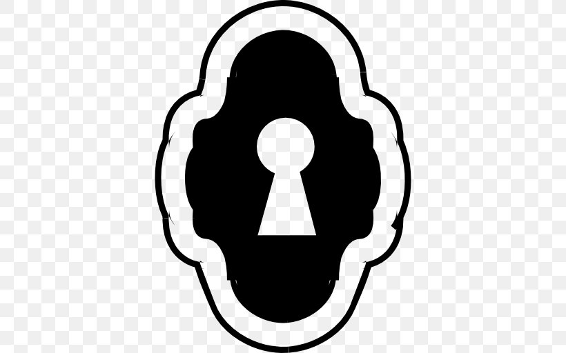 Keyhole Clip Art, PNG, 512x512px, Keyhole, Area, Artwork, Black And White, Door Download Free