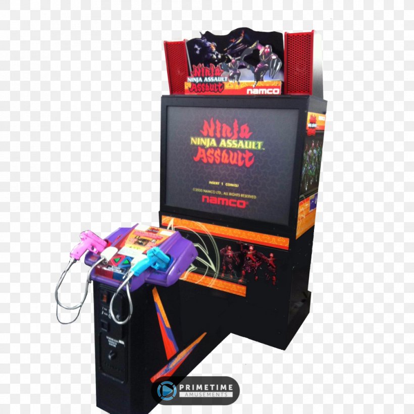 Ninja Assault Arcade Game Namco Light Gun Shooter, PNG, 1006x1006px, Arcade Game, Air Hockey, Amusement Arcade, Electronics Accessory, Game Download Free