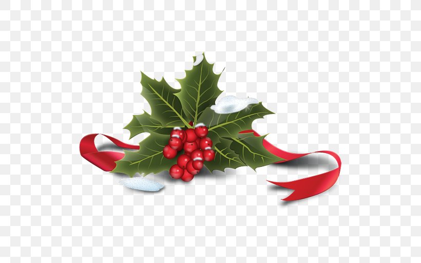 Common Holly Santa Claus Christmas, PNG, 512x512px, Common Holly, Aquifoliaceae, Aquifoliales, Christmas, Christmas And Holiday Season Download Free