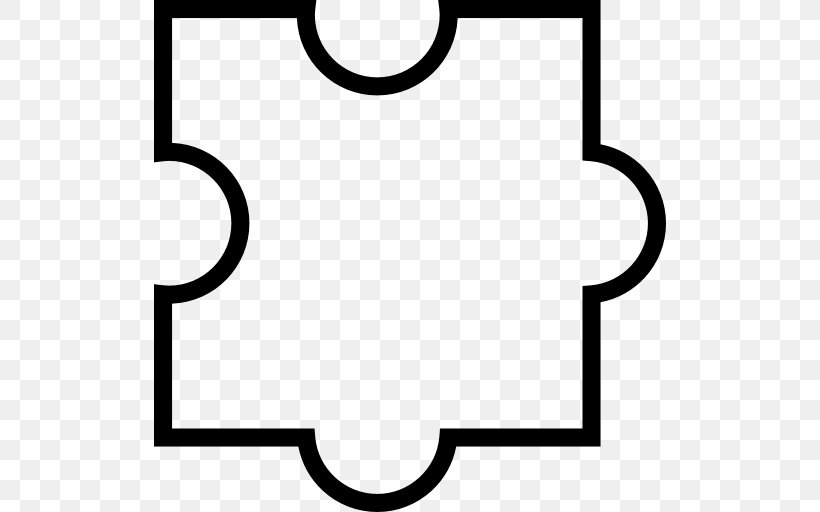 Jigsaw Puzzles Clip Art, PNG, 512x512px, Jigsaw Puzzles, Area, Black, Black And White, Brand Download Free