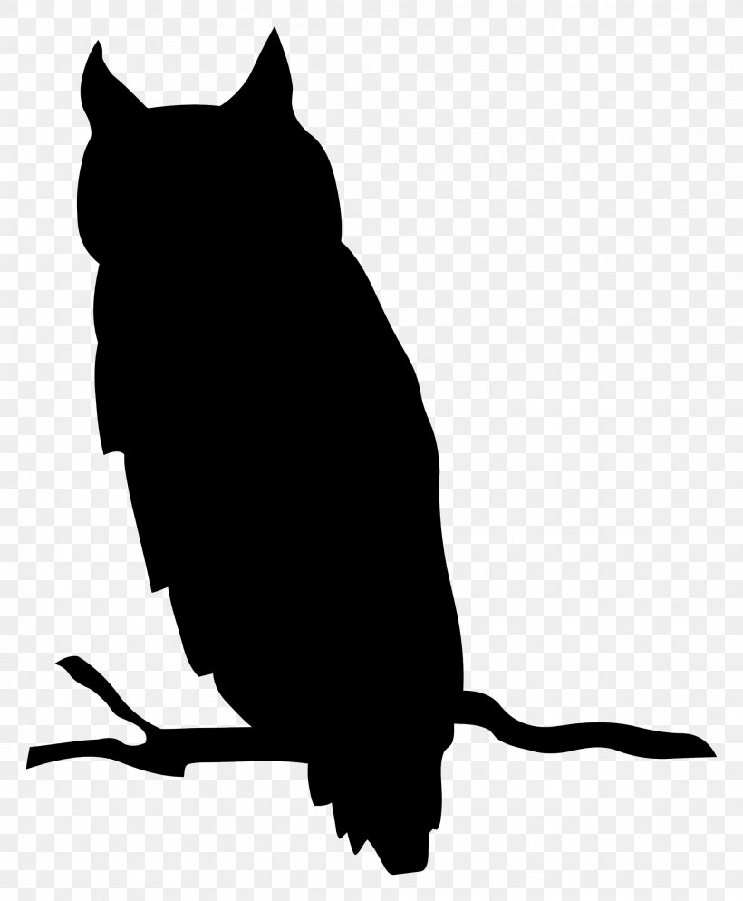 Owl Silhouette Clip Art, PNG, 1978x2400px, Owl, Art, Artwork, Beak, Black Download Free