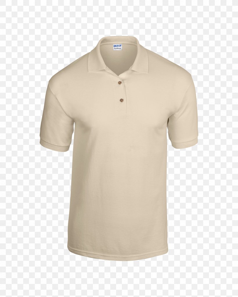T-shirt Polo Shirt Collar Gildan Activewear, PNG, 1000x1250px, Tshirt, Active Shirt, Beige, Button, Clothing Download Free