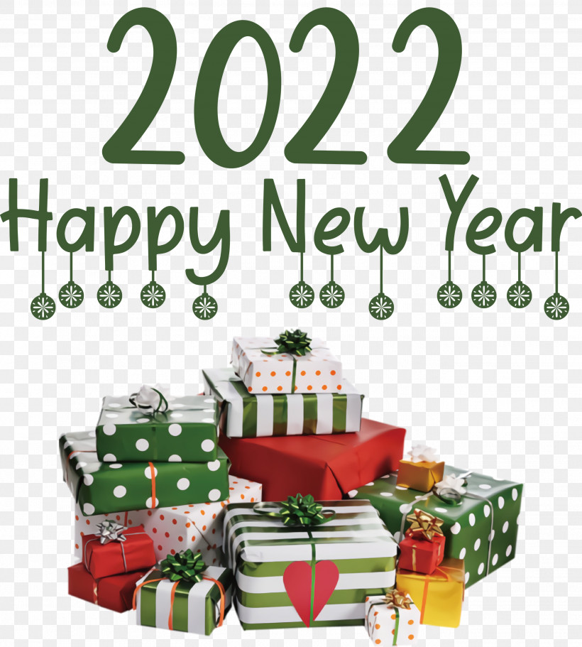 2022 Happy New Year 2022 New Year Happy New Year, PNG, 2699x3000px, Happy New Year, Bauble, Christmas Day, Christmas Decoration, Christmas Gift Download Free