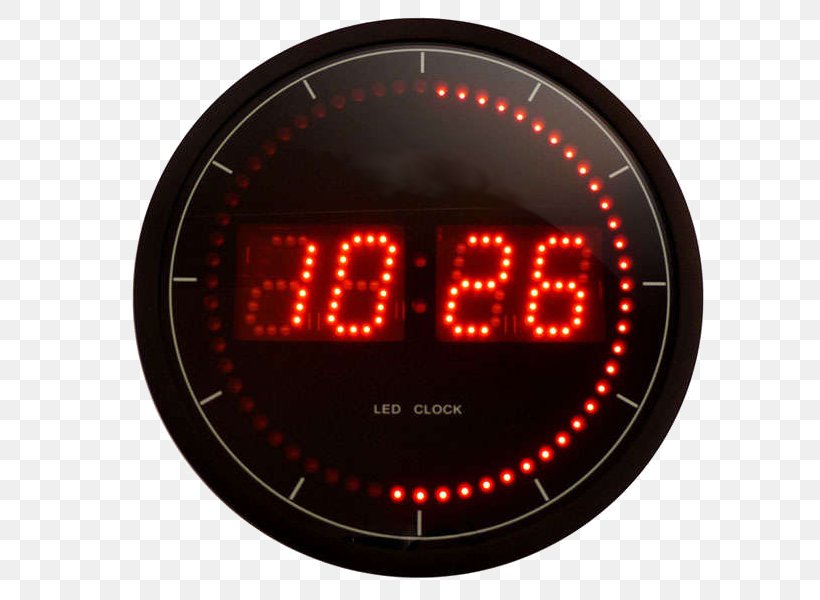 Digital Clock Light-emitting Diode Timer Display Device, PNG, 600x600px, Digital Clock, Alarm Clocks, Bohr Model, Clock, Digital Data Download Free