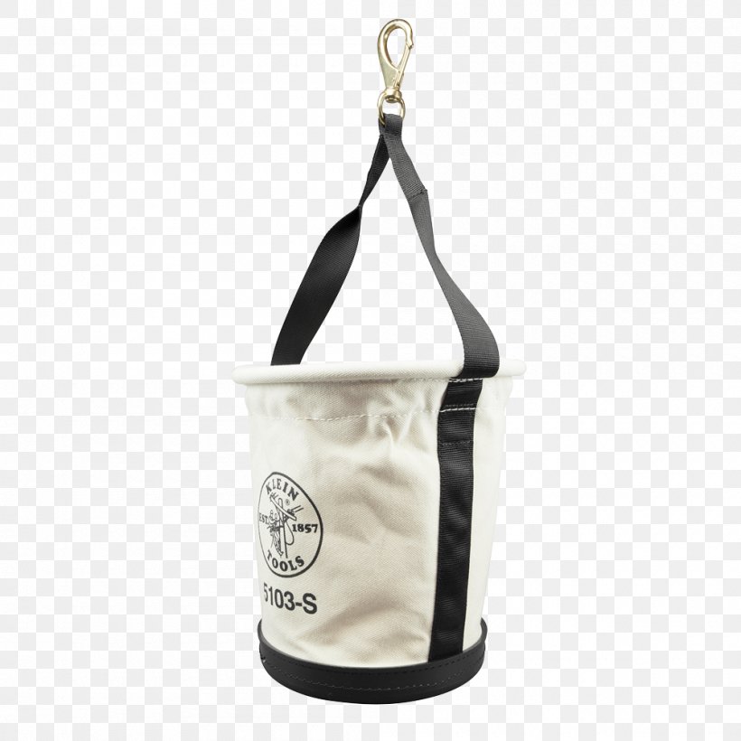 Handbag Klein Tools Bucket Heavy Duty Tapered Wall, PNG, 1000x1000px, Handbag, Bag, Beige, Canvas, Electrician Download Free