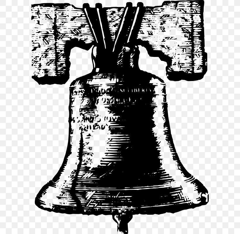 Liberty Bell Clip Art, PNG, 608x800px, Liberty Bell, Bell, Black And White, Campanology, Church Bell Download Free