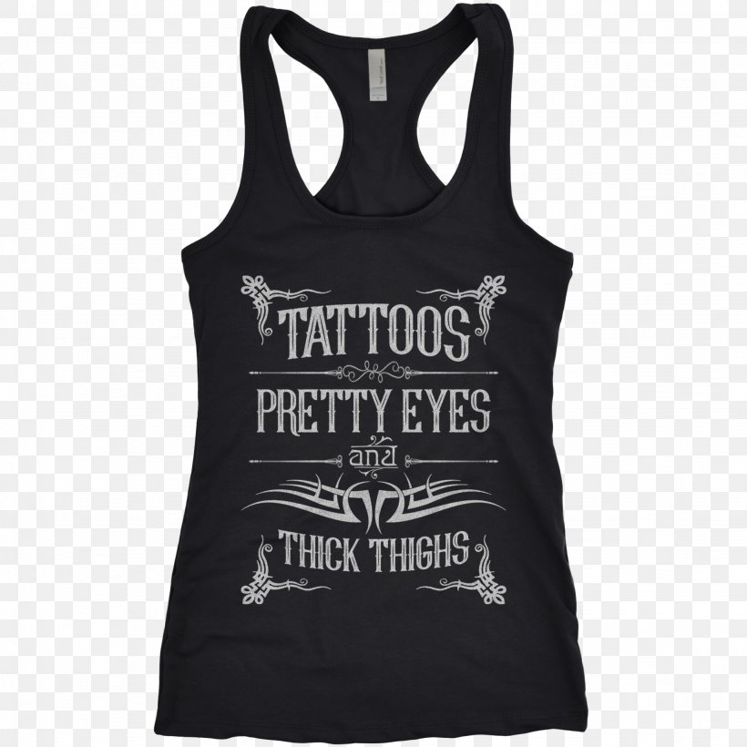 T-shirt Top Clothing Sleeveless Shirt, PNG, 2048x2048px, Tshirt, Active Tank, Black, Brand, Clothing Download Free