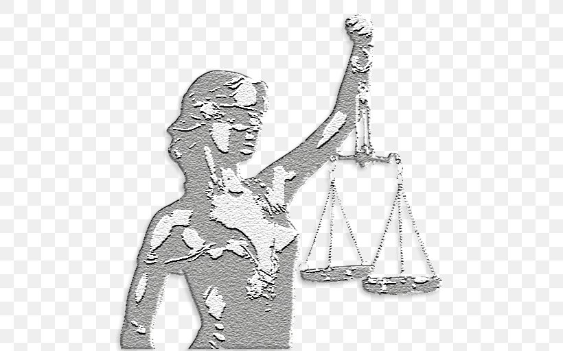 Lady Justice Themis Lawyer Court, PNG, 512x512px, Lady Justice, Advocate, Arm, Black And White, Court Download Free