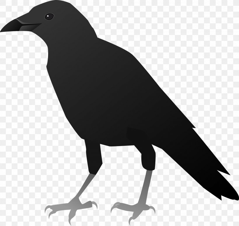 American Crow New Caledonian Crow Clip Art, PNG, 2400x2269px, American Crow, Beak, Bird, Black And White, Crow Download Free