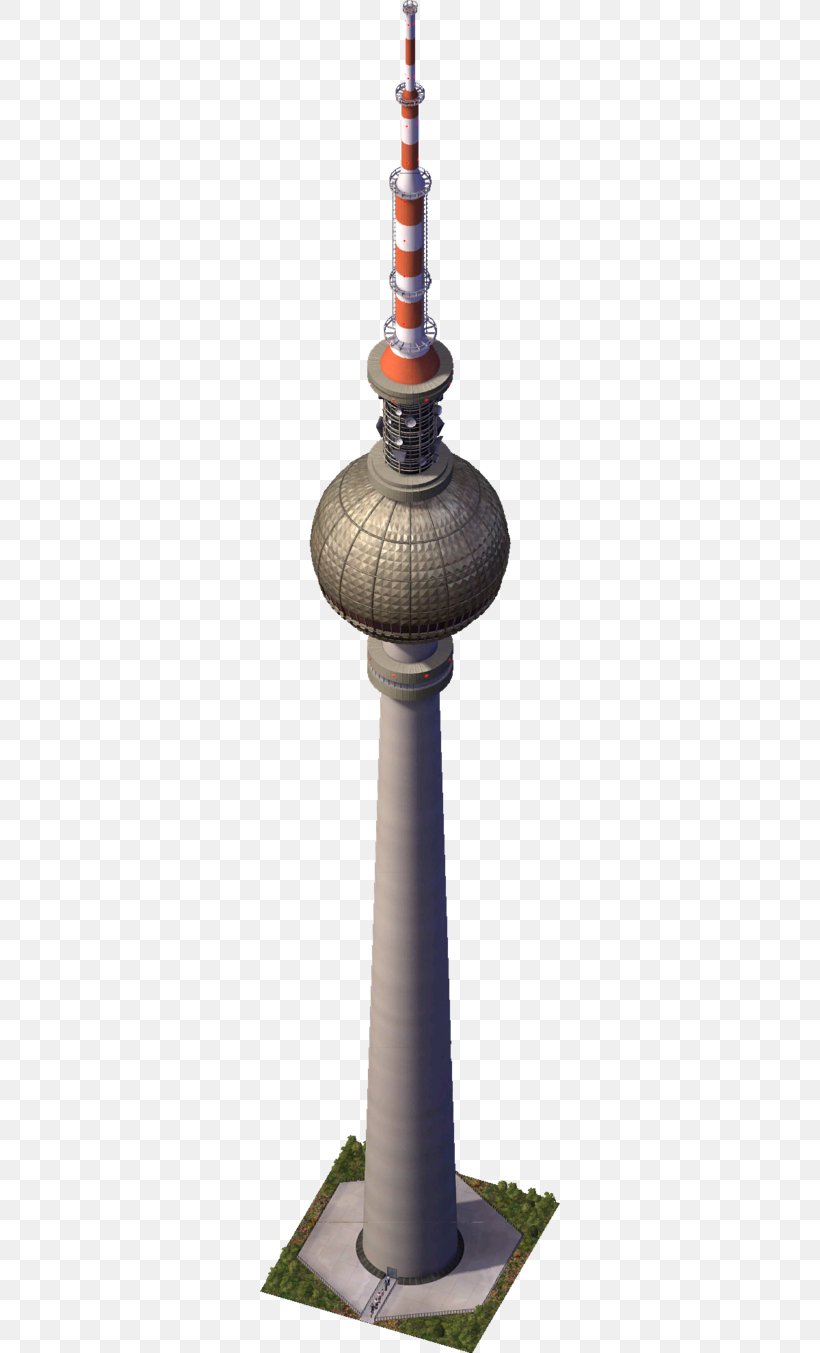 Fernsehturm Alexanderplatz SimCity 4 Tower, PNG, 300x1353px, Fernsehturm, Alexanderplatz, Berlin, Hollywood Sign, Image File Formats Download Free