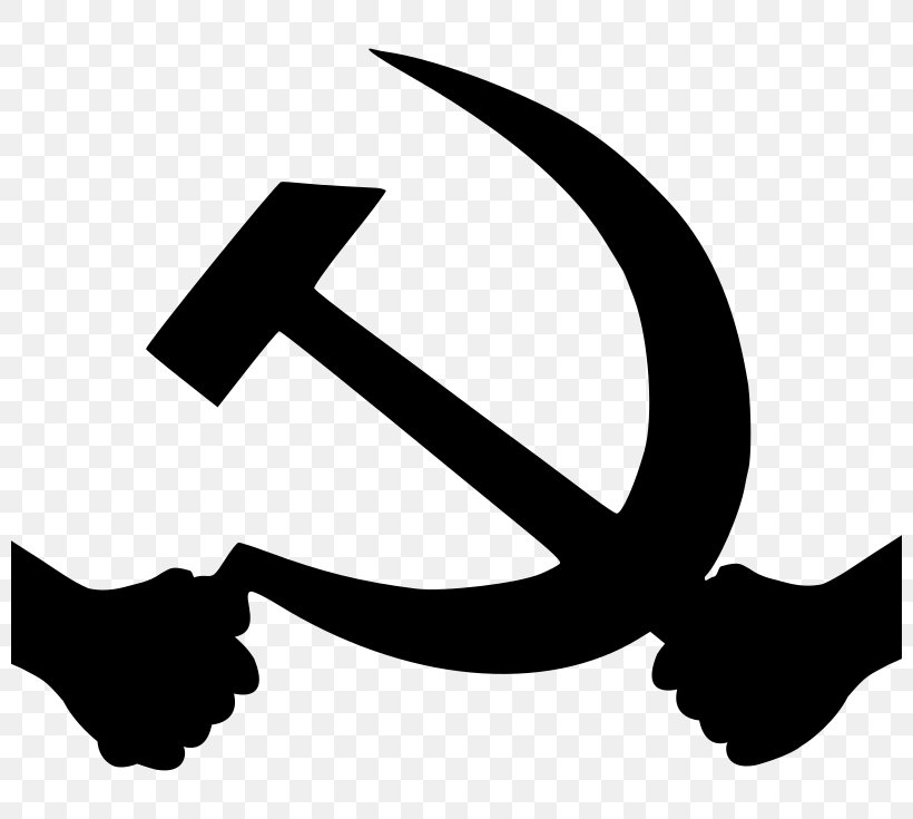 Hammer And Sickle Flag Of The Soviet Union Communism, PNG, 800x735px, Hammer And Sickle, Black And White, Communism, Flag Of The Soviet Union, Hammer Download Free