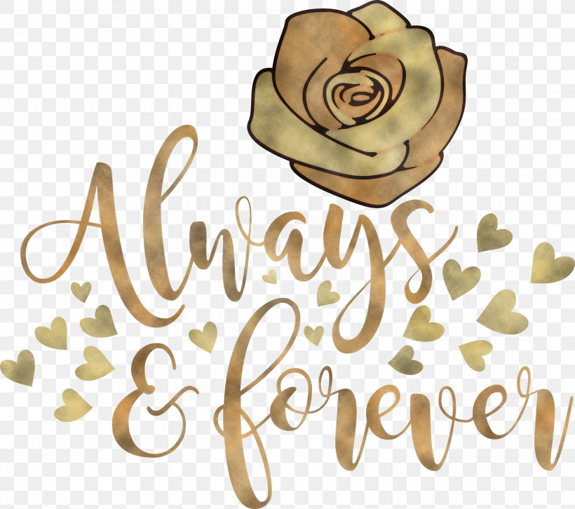 Valentines Day Always And Forever, PNG, 3000x2657px, Valentines Day, Always And Forever, Cricut, Text Download Free