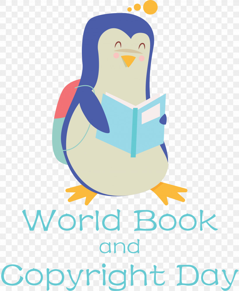 World Book Day World Book And Copyright Day International Day Of The Book, PNG, 2466x3000px, World Book Day, Beak, Birds, Flightless Bird, Logo Download Free