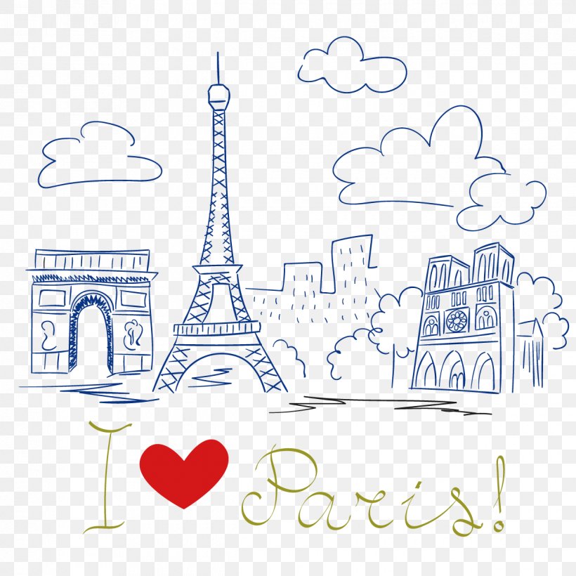 Eiffel Tower Paris Drawing Picture - Drawing Skill