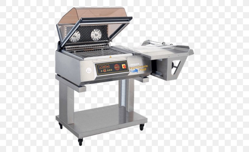 Shrink Wrap Machine Packaging And Labeling Stainless Steel, PNG, 500x500px, Shrink Wrap, Business, Food, Food Packaging, Kitchen Appliance Download Free