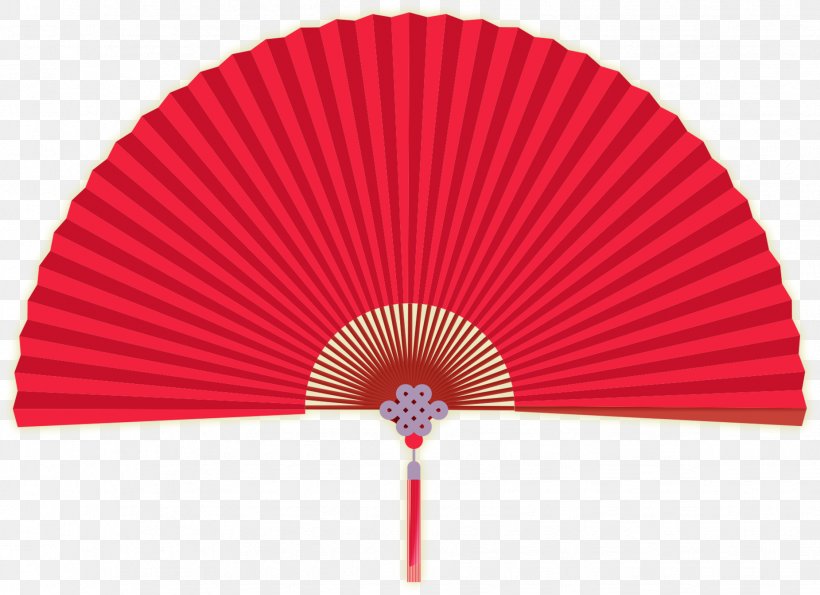 Red Hand Fan, PNG, 1851x1345px, Red, Blue, Cartoon, Chinese, Decorative Fan Download Free