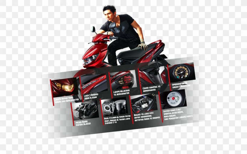 Scooter Yamaha Mio Motorcycle Underbone PT. Yamaha Indonesia Motor Manufacturing, PNG, 1440x900px, Scooter, Automatic Transmission, Automotive Exterior, Brand, Car Download Free