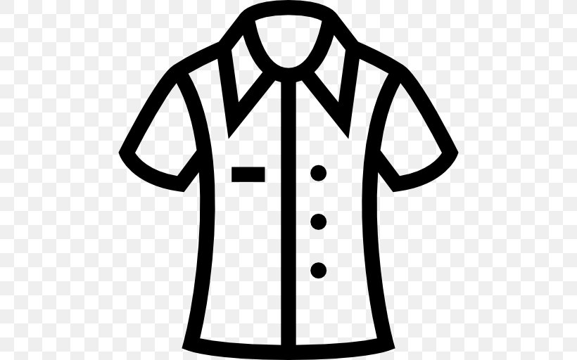 T-shirt Clothing Fashion, PNG, 512x512px, Tshirt, Black, Black And White, Clothing, Collar Download Free