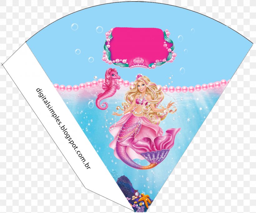 Barbie Mermaid Party Doll Birthday, PNG, 1600x1334px, Barbie, Birthday, Convite, Doll, Fictional Character Download Free