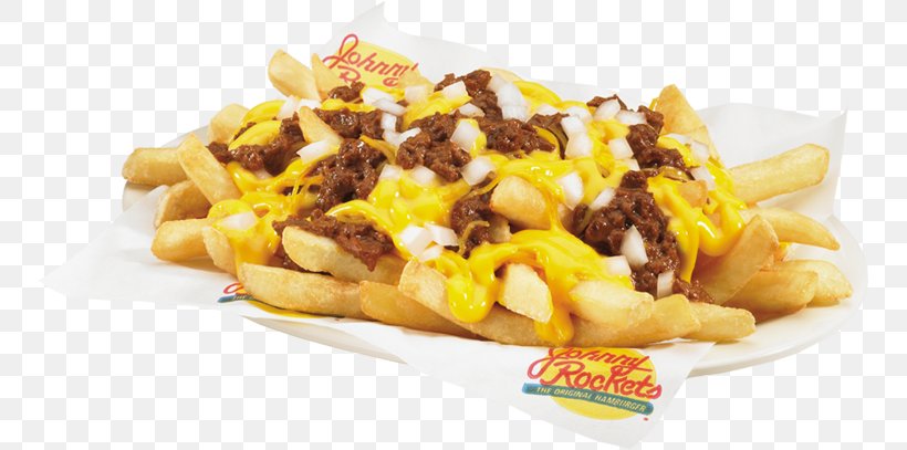French Fries Chili Dog Cheese Fries Chili Con Carne Hot Dog, PNG, 750x407px, French Fries, American Food, Canadian Cuisine, Cheddar Cheese, Cheese Download Free