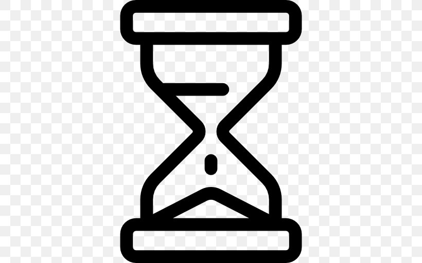 Hourglass Time, PNG, 512x512px, Hourglass, Area, Black And White, Rectangle, Time Download Free