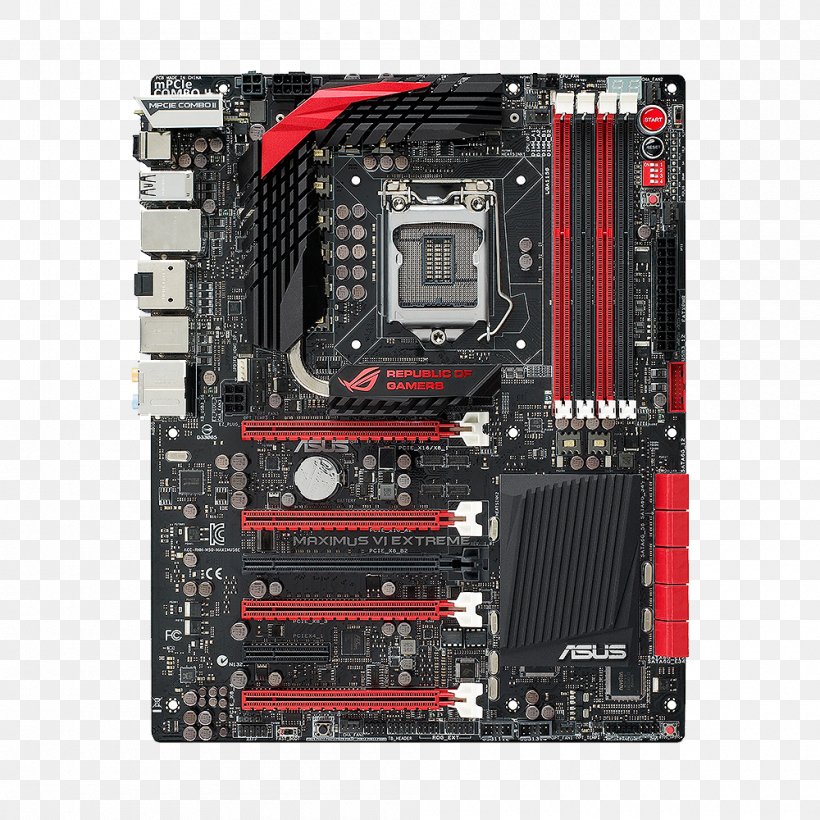 MicroATX Motherboard LGA 1150 Mini-ITX, PNG, 1000x1000px, Microatx, Asus, Asus Maximus Viii Hero, Atx, Central Processing Unit Download Free