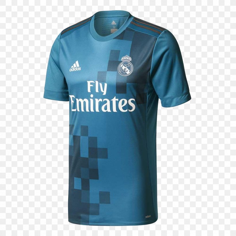 Real Madrid C.F. UEFA Champions League Third Jersey Adidas, PNG, 1000x1000px, Real Madrid Cf, Active Shirt, Adidas, Adidas Store, Blue Download Free