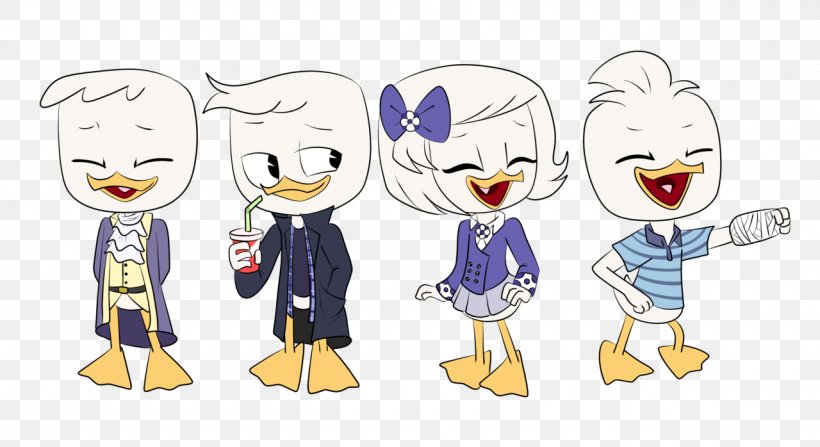Huey, Dewey And Louie Musical Theatre Fan Art Character, PNG, 1280x698px, Watercolor, Cartoon, Flower, Frame, Heart Download Free