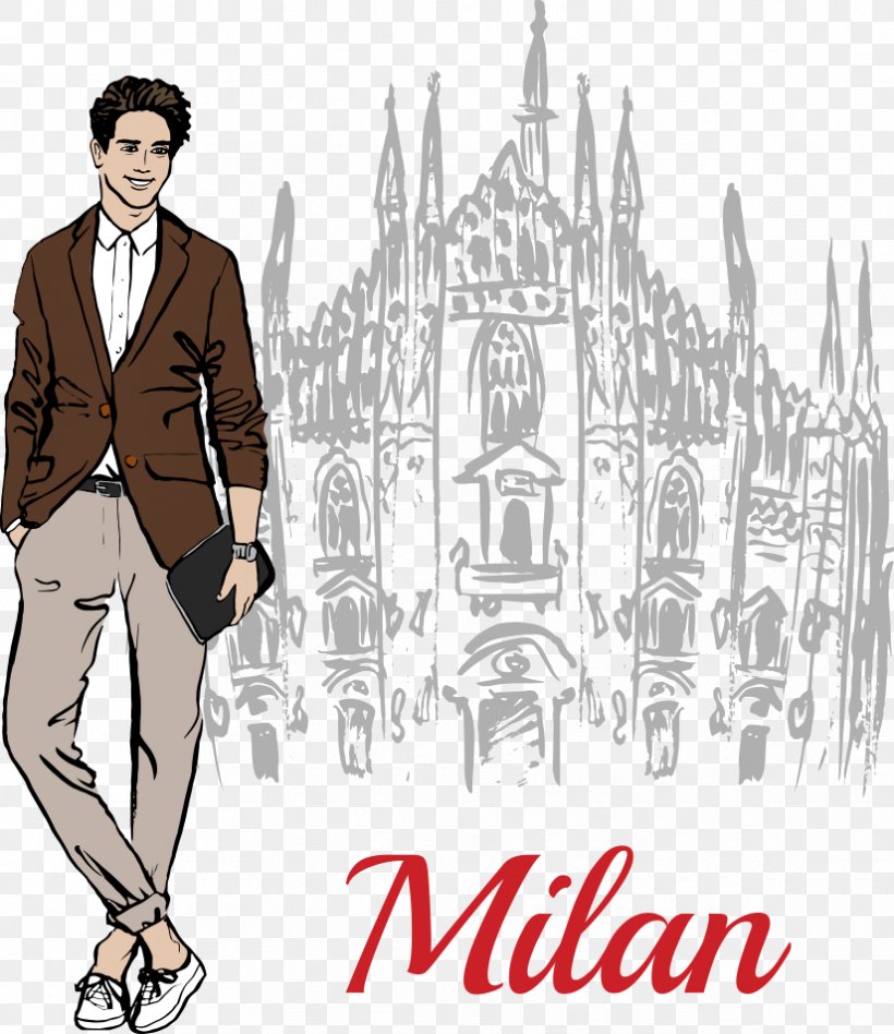 Milan Cathedral Galleria Vittorio Emanuele II Piazza Del Duomo, Milan Piazza Della Scala Rome, PNG, 825x954px, Milan Cathedral, Album Cover, Brand, Croquis, Drawing Download Free