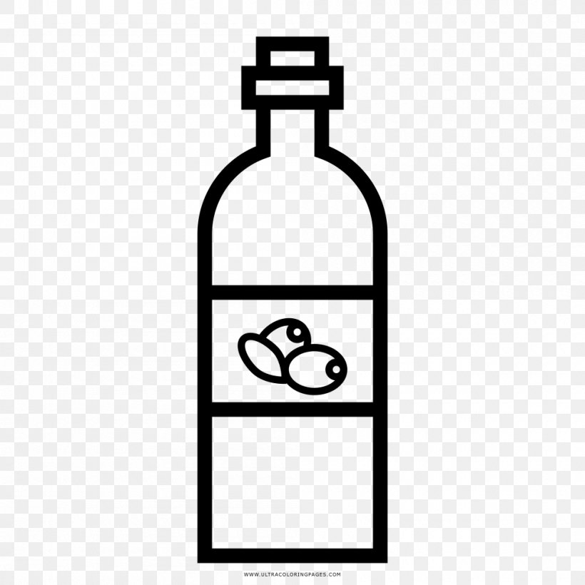 Coloring Book Bottle Vegetable Oil Recycling Paint, PNG, 1000x1000px, Coloring Book, Area, Automotive Oil Recycling, Beer Bottle, Black And White Download Free