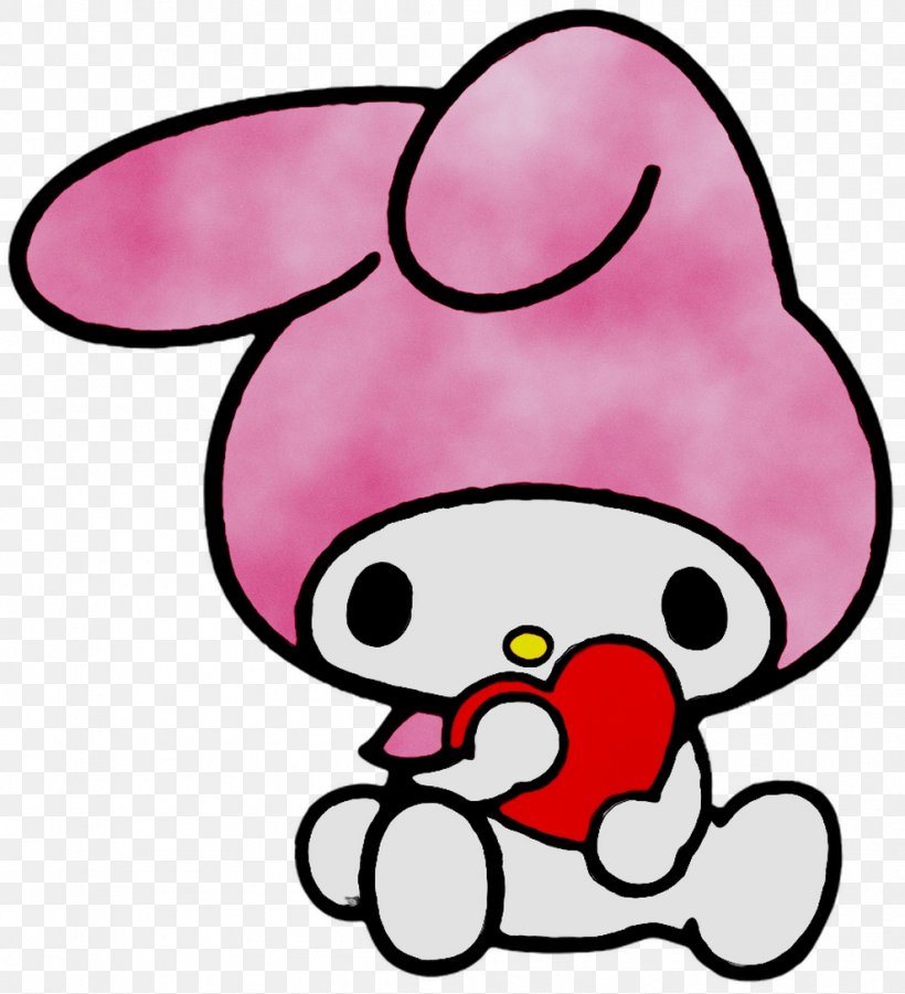 Hello Kitty My Melody Sanrio Keroppi Clip Art, PNG, 989x1087px, Watercolor, Cartoon, Flower, Frame, Heart Download Free