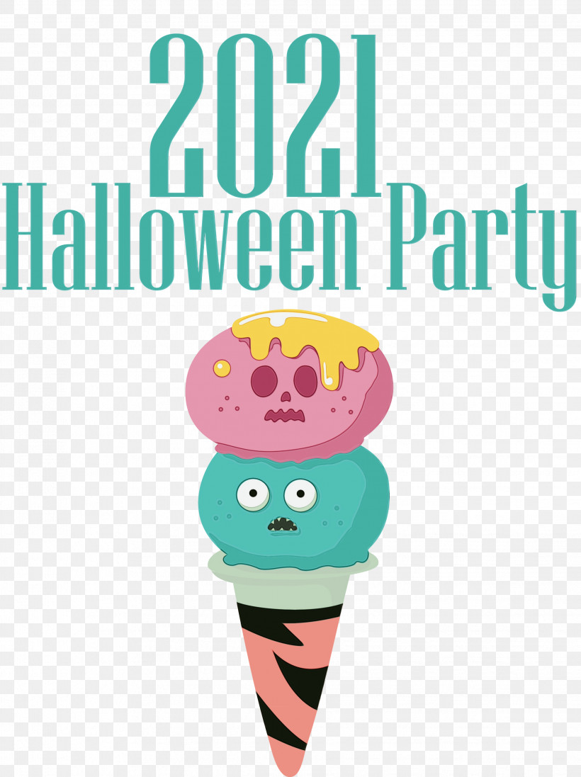 Ice Cream, PNG, 2241x3000px, Halloween Party, Cone, Cream, Dairy, Dairy Product Download Free