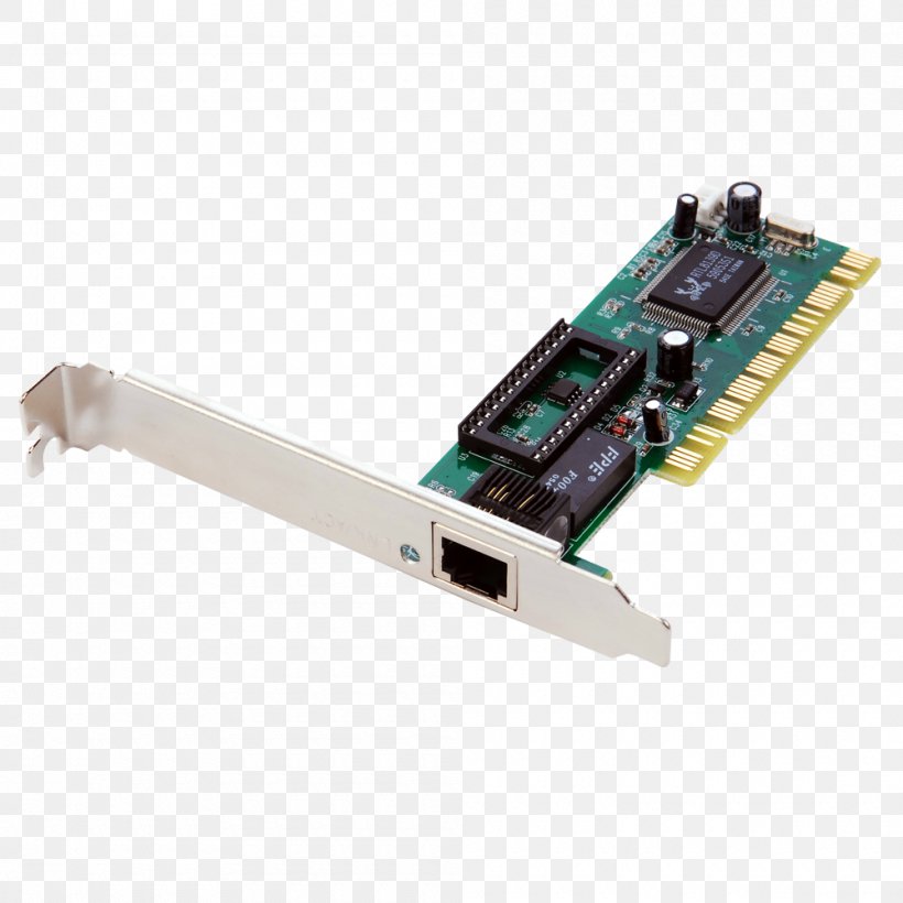 Network Cards & Adapters Conventional PCI Fast Ethernet, PNG, 1000x1000px, Network Cards Adapters, Adapter, Computer Network, Conventional Pci, Edimax Download Free