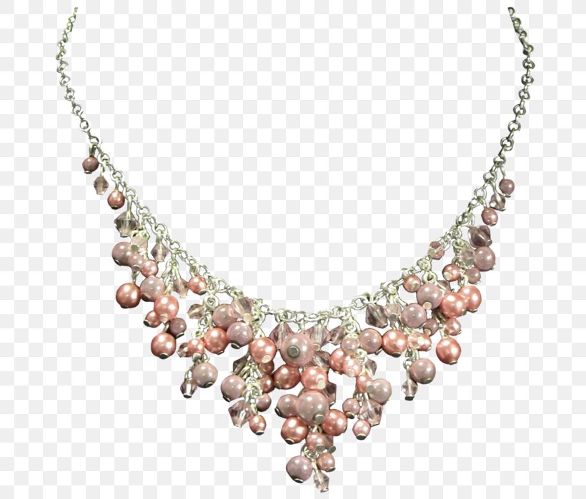 Pearl Necklace T-shirt Jewellery Earring, PNG, 681x699px, Pearl, Bead, Bracelet, Chain, Charms Pendants Download Free
