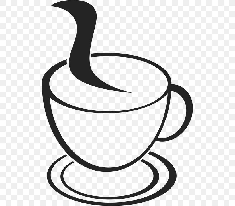 Clip Art Coffee Tea, PNG, 527x720px, Coffee, Artwork, Beak, Bird, Black And White Download Free