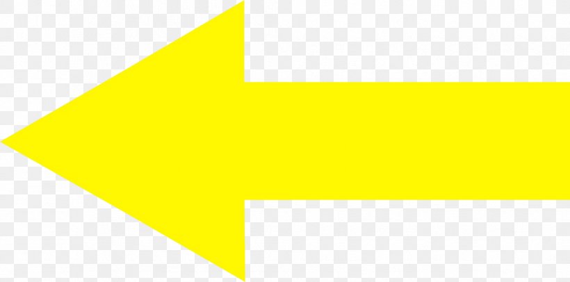 Line Arrow, PNG, 1045x518px, Yellow Download Free