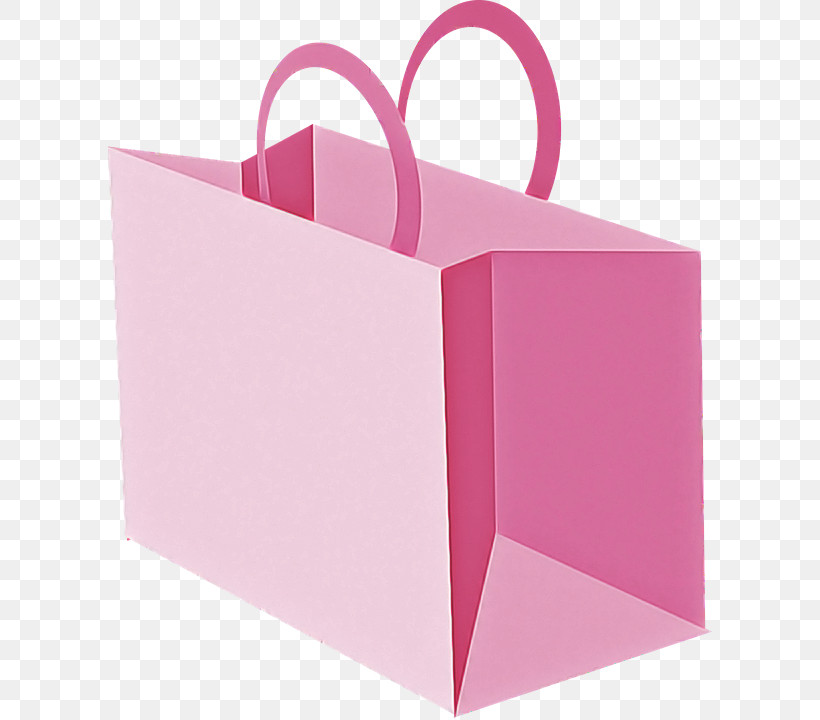 Shopping Bag, PNG, 604x720px, Pink, Bag, Box, Magenta, Material Property Download Free