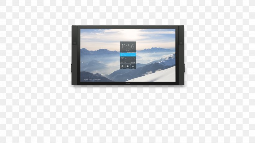 Surface Hub Intel Microsoft Windows 10 Touchscreen, PNG, 3000x1688px, Surface Hub, Brand, Computer Monitors, Display Device, Electronic Device Download Free
