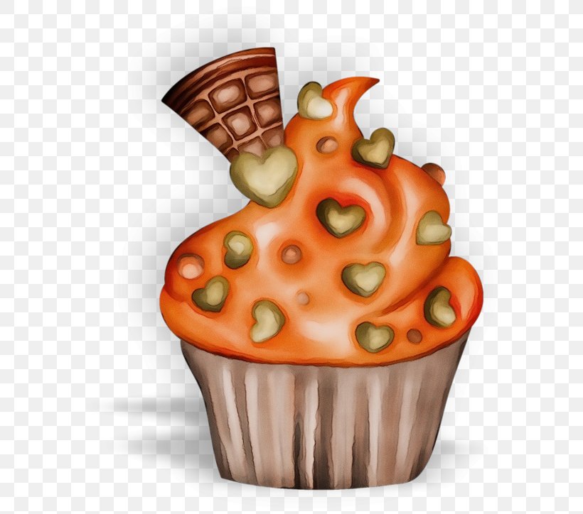 Watercolor Drawing, PNG, 600x724px, Watercolor, American Muffins, Baked Goods, Bakery, Baking Download Free