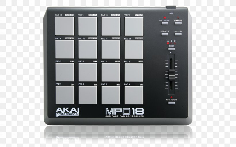 Akai MPD18 Akai MPC MIDI Controllers Akai Professional MPK Mini MKII, PNG, 1600x1000px, Watercolor, Cartoon, Flower, Frame, Heart Download Free