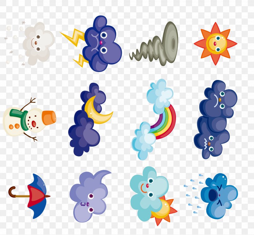 Cloud Cartoon Clip Art, PNG, 2038x1892px, Cloud, Cartoon, Designer, Flower, Rain Download Free