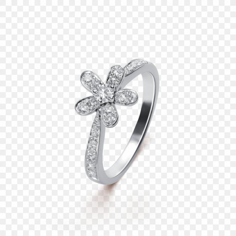 Earring Van Cleef & Arpels Jewellery Engagement Ring, PNG, 1024x1024px, Ring, Body Jewelry, Bracelet, Charms Pendants, Cufflink Download Free