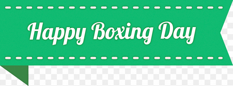 Happy Boxing Day Boxing Day, PNG, 4267x1575px, Happy Boxing Day, Boxing Day, Green, Rectangle, Text Download Free