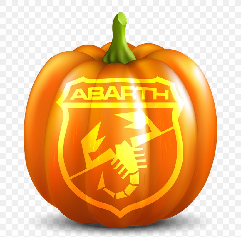 Jack-o'-lantern Fiat Automobiles Pumpkin Abarth, PNG, 980x962px, Jackolantern, Abarth, Bell Pepper, Bell Peppers And Chili Peppers, Calabaza Download Free