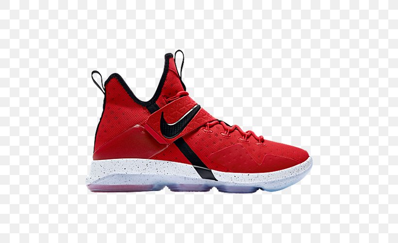 LeBron 14 University Red Nike Basketball Shoe Air Jordan, PNG, 500x500px, Nike, Air Jordan, Athletic Shoe, Basketball, Basketball Shoe Download Free