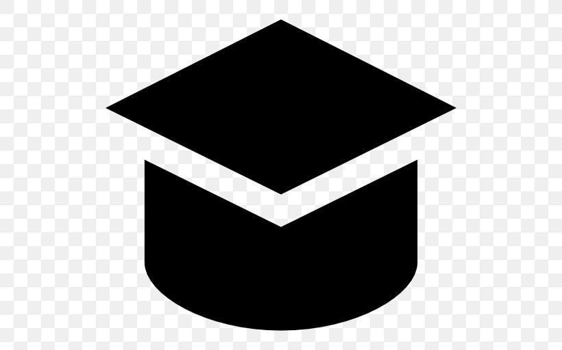 Square Academic Cap Free Education Graduation Ceremony, PNG, 512x512px, Square Academic Cap, Black, Black And White, Brand, Diploma Download Free